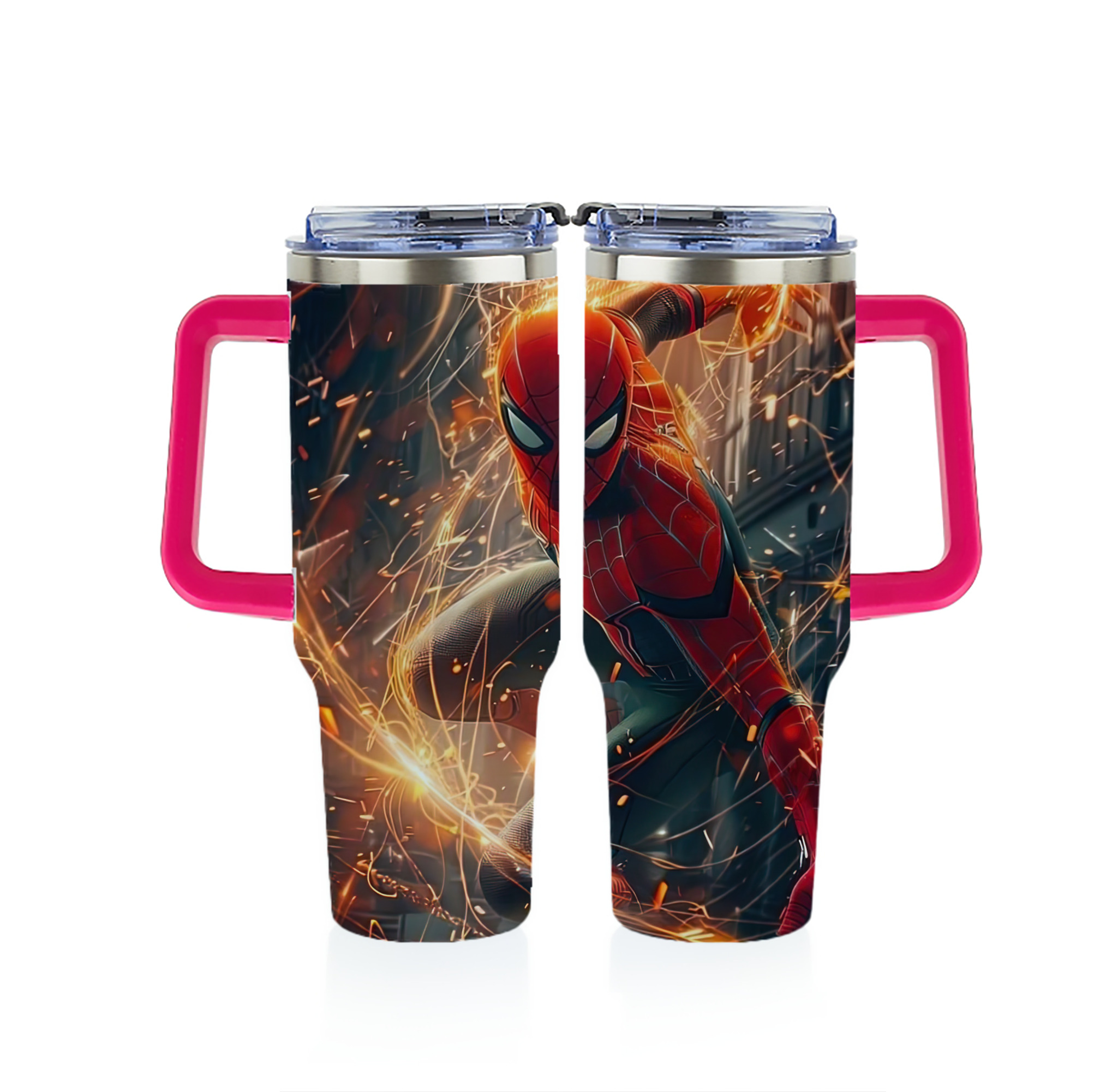Spider Man スパイダーマン 1200ｍLフルプリント車用タンブラー